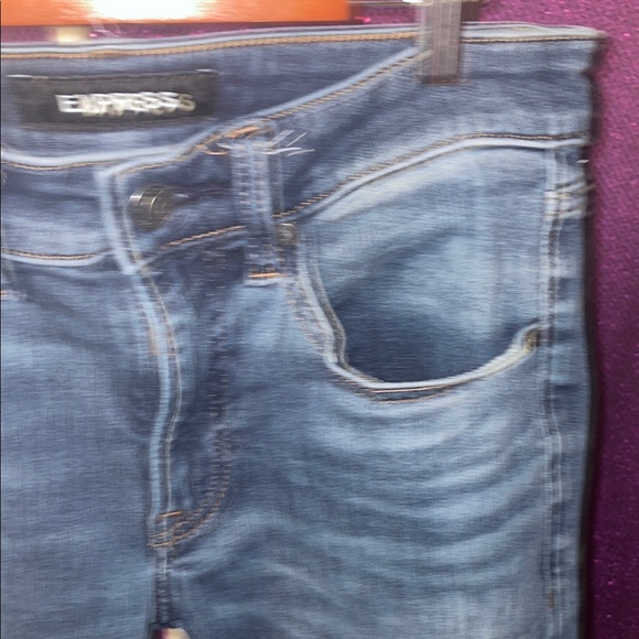 Express Women’s Blue Skinny Jeans | Size 30x30 - Picture 6 of 9